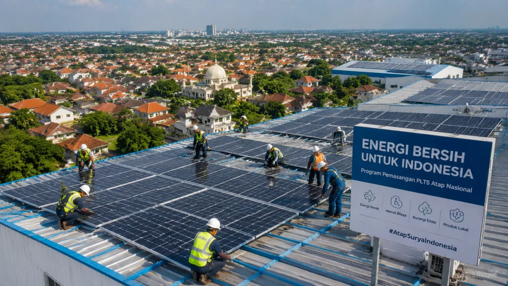 Panel Surya Kena Tarif AS 143 Persen, Pabrikmu Wajib Bergerak Juli 2026