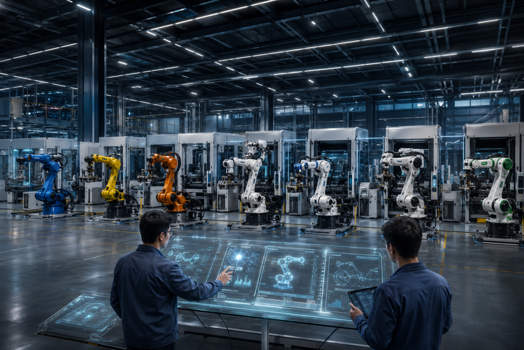 Robot Injeksi Presisi Tinggi 2026 Terbukti Pangkas 30 Persen Cacat, Pabrikmu Siap