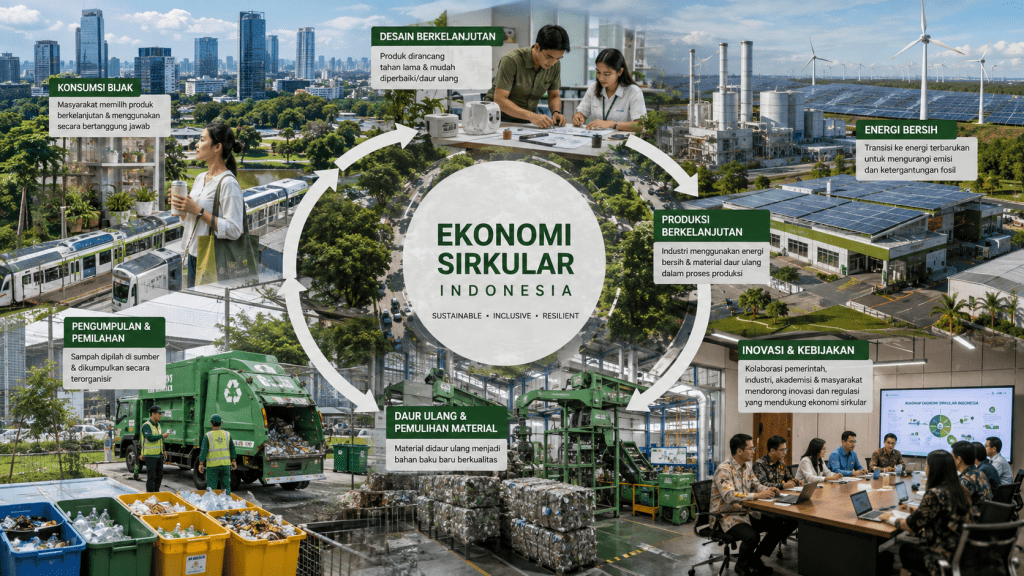 Ekonomi Hijau Sirkular Ternyata Butuh Lebih dari Teknologi Canggih